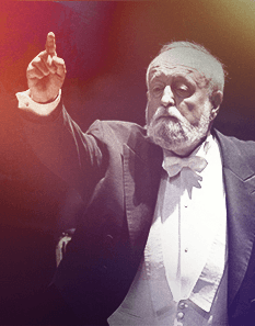 1987. Krzysztof Penderecki, wybitny kompozytor z Diamentowym Mikrofonem Polskiego Radia 