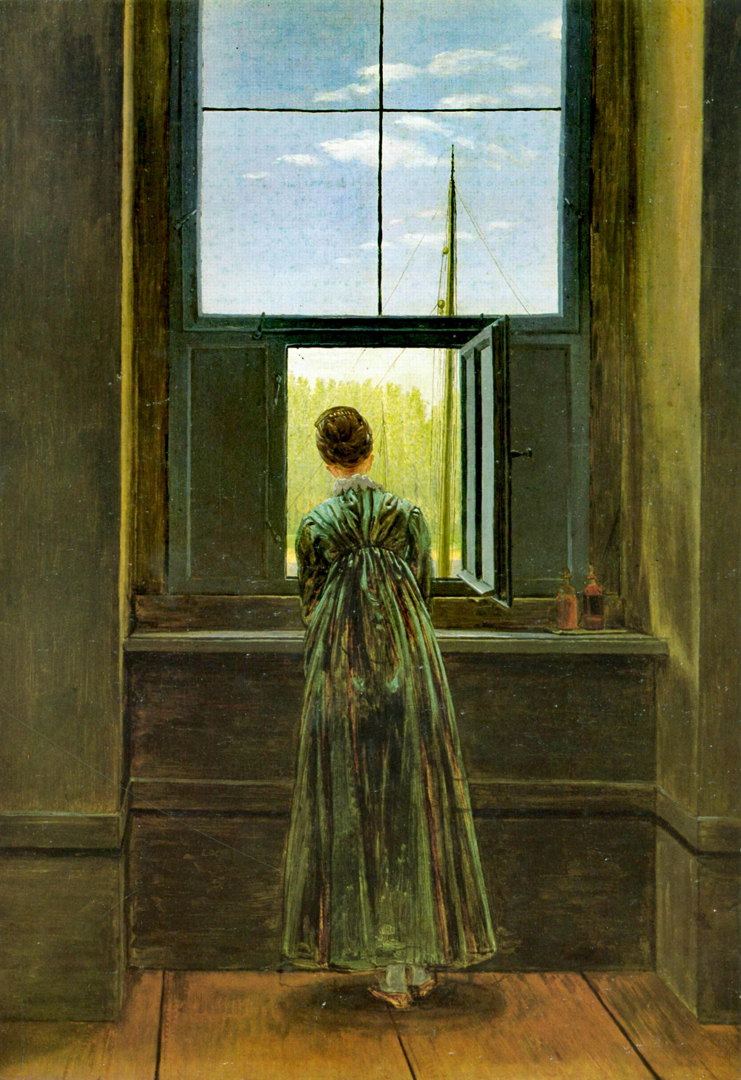 Nieznany Caspar David Friedrich, czyli jak mistrz romantyzmu malował... okna