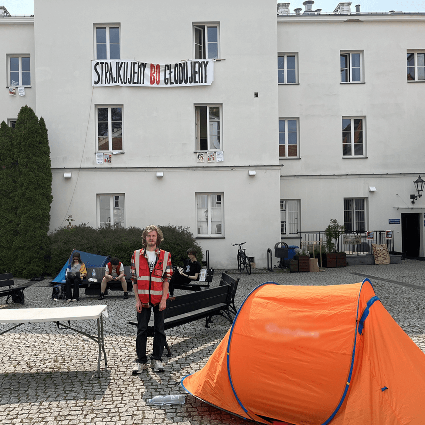 "Okupacja UW" - reportaż Antoniego Rokickiego 