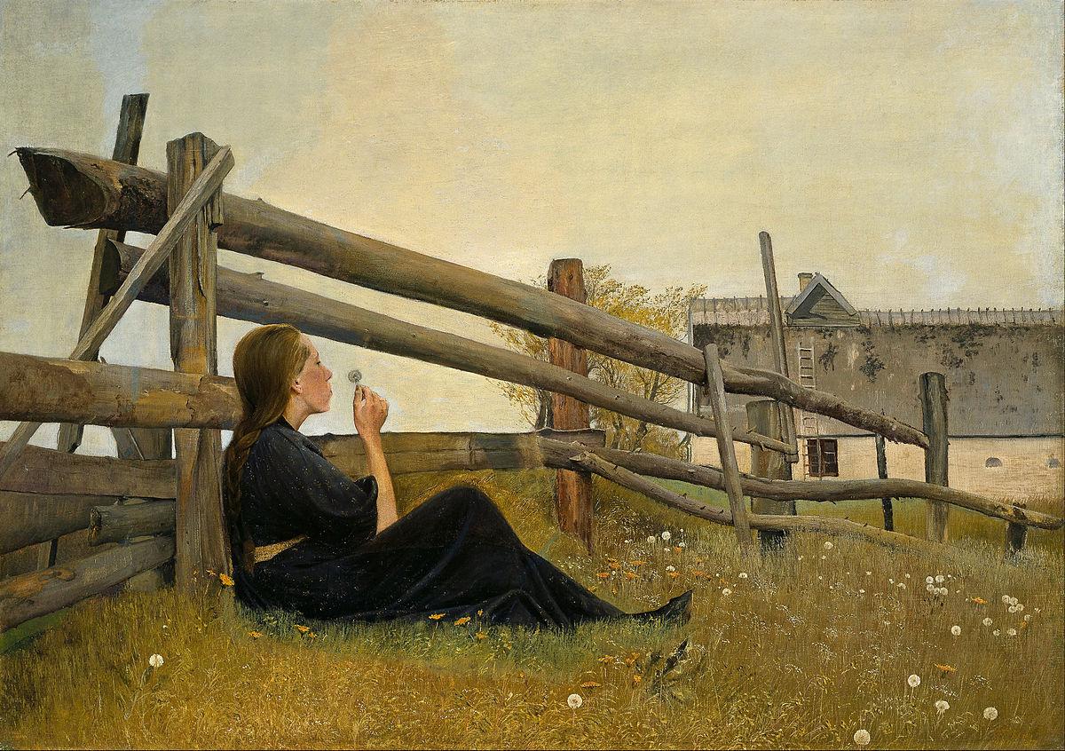 "Apostoł ohydnych" - Laurits Anderson Ring i jego obraz "W miesiącu czerwcu”